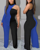 Spring And Summer New Women's Irregular Trousers Out-Shoulder Commuting