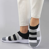 Socks Shoes Ladies Sneakers Women Walking Shoes Vulcanized Casual Basket Femme Slip-On Trianers Zapatos Mujer Plus