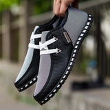 Casual Shoes Breathable Flats Shoes Men Loafers Slip On Mens Driving Shoes Light Weight Trainers Zapatos Hombre Plus