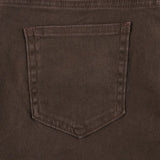 Y2K Brown Flare Jeans Solid Pockets Kawaii Trousers Low Waisted Aesthetic Grunge Fairycore Joggers Women Casual