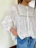 Spring Shirt Women's Women's Dress Shenzhen Nany Oil French White Shirt Women's Retro T-Shirt Women's Long