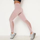 Sport Women Fitness Gym Push Up Leggings High Waist Seamless Pants Running Sport Jogging Sports Mesh Sexy