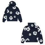 Tide Brand Foam Print Loose Sweater Y2K Hip Hop Street Suit For Men And Women-Outfit
