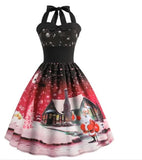 Print Halter Party Christmas