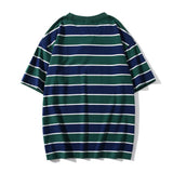 Brand Men T-Shirts Fashion 2020 New T Shirts Neutral Style Men's Street Casual Original Stripe T Shirt