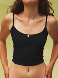 Women Sleeveless Strap Camis Crop Tops O-Neck Skinny Y2K Lace Bow Patchwork Tank Slim Fit Mini Vest Summer Streetwear-Outfit