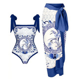 Toloer One-Piece Bikini Suit Women's Bikini Three-Piece