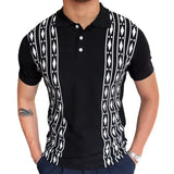 Men's Wear Summer Short-Sleeved Knitwear Collared Casual POLO Shirt Men's