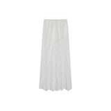 2025 New Women's Fashion Slimmed-Mear Breast-Wear Lace Skirt