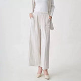 Folded Print Folding Shirt 2025 Summer New Cardigan Blouse Retro Temperament Wrinkled