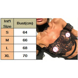 Women Floral Lace Off shoulder Backless Bustier Crop Tops with Choker Partywear Cami Tank Sheer Short Sleeve Blouse-Outfit