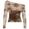 Lace Splicing Irregular Half-Body Skirt Babes Slimmed Fashion Design Sense Low-Waist Short