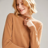 Casual Knitted Sweater Fashion Women Turtleneck Pullover Long Sleeve Jumper Full Femme Winter Clothing Tops Elegant
