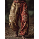 Fashion Loose-Fitting Broad Leg Trousers Digital Print Z A Variety Of Pattern Pattern Spring And
