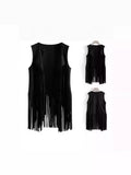 The Same Day, The New Tumaco Coat Lady Deer-Skinless Long Vest Open
