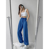 Sweatpants For Women Summer Baggy Pants High Waist Jogger Wide Leg Trousers Spring Women's Sports Pants Summer Sweatpants-Outfit