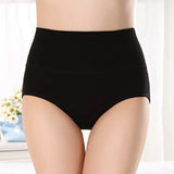 Women Tummy Control Panties High Waist Cotton Briefs M to XXL Comfortable