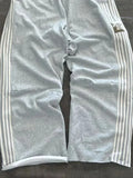 Trousers For Men And Women Ins Cotton Heavy Baggy Wide-Legged Trousers Side Striped Trousers Straight Trousers With Falling Feeling-Outfit