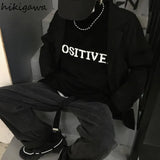 Tops Clothes Oversized Sweater Pullovers Winter Women Jumper Korean Fashion Knitwears Pull Femme Turtleneck Black Sweaters-Outfit