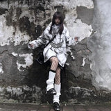 QWEEK Goth Gohtic Style Hoodie Sweatshirt 2021 Harajuku Japanese Streetwear Funny Special Hoodies Women Gothic Mall Goth