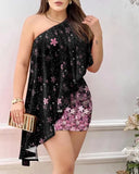 Spring And Summer New Women's Clothing Explosion Side By Side Collar Sleeveless Dress