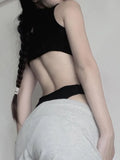 Cogology Store Design Feeling Hottie Hollow Beauty Back-In-Action Sleeveless Thin