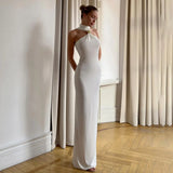 Spring And Summer New Women's High-Color High-Collar Temperament Sleeveless Body-Cuffed Dress Dress