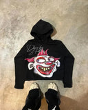 autumn and winter men fun pattern printed casual hoodie Harajuku Gothic style couple trendy sweatshirt streetwear 703-1-Outfit