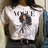 Harajuku Female Tshirt Gothic Flame Heart Print Short Sleeve Tops & Tees Fashion Casual T Shirt Women Clothing T-shirts
