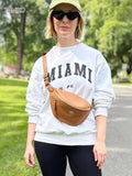 Name Printed Sweatshirts for Women 2024 Autumn Winter Long Sleeve O-Neck Pullovers Tops Retro Loose Casual Sweatshirts Tops-Outfit