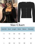 2022 Y2K Clothes Knitted Lace T Shirts Kawaii Square Neck Crop Top Bow Cute Retro Pullovers Harajuku Korean Tee