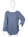 Hollow Out Shirt Women Lace Long Sleeve Casual Solid Color 2022 Fashion Autumn Female Elegant Top T-Shirt