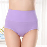 Women Tummy Control Panties High Waist Cotton Briefs M to XXL Comfortable