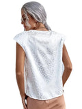 Women's Top 2025 Summer New Leopard-Print Jadar Shirt Casual Blouse Short