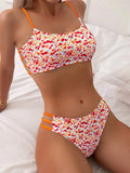 Toloer New Sexy Leopard Print Split Two-Piece Sexy Bikini