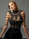 Toloer Handmade Pearl Body Vest Ins Blogger The Same Accessory Body Chain