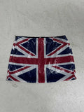 Style Personality Flag Prints Decorate Low-Waisted Hip-Blow Skirt Hottie Sexy Body Trim