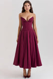 2025 Women's Dress Sexy Hottie Sleeveless Long Solid Corset Dress Dress