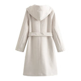 New Autumn Style Hooded Woolen Coat 8372306800-Outfit