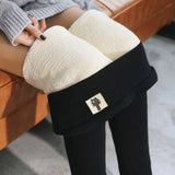Women Leggings Plus Size S-5XL Thermal Warm Pants Push Up Leggins Women Solid Color Pants Comfortable Keep Warm