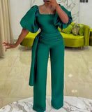 Women's Clothing 2025Wish Summer High-Waist Temperament Large-Size African