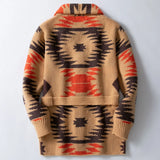 Men's Men's Vintage Heavy Industry Jacket Sweater Mid-Series Tie Tie Jacket