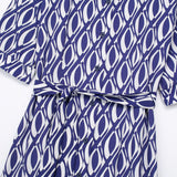 Spring Series Printed Belt Dress 5216042-Outfit