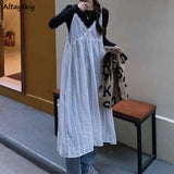 Women Summer Lace Tender Fashion Fairy Elegant French Style Vintage Baggy Girls Party Solid Simple Spaghetti-strap