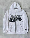 The Fall Of 2023, The New Street Hip-Hop Alphabet Printed Sweaters Are Fashionable For Lovers With Hoodies.-Outfit