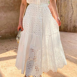 South Oil Women's Dresses White Dresses Women's Summer Dresses Vacation Women's