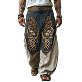 Fashion Loose-Fitting Broad Leg Trousers 3D Digital Printing Z Various Pattern