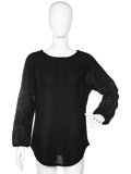 Hollow Out Shirt Women Lace Long Sleeve Casual Solid Color 2022 Fashion Autumn Female Elegant Top T-Shirt