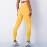 NEW Women High Waist Sports Pants Seamless Gym Leggings Female Running Training Fitness Gym Women