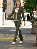 New Long-Sleeved Casual Color Set Women's